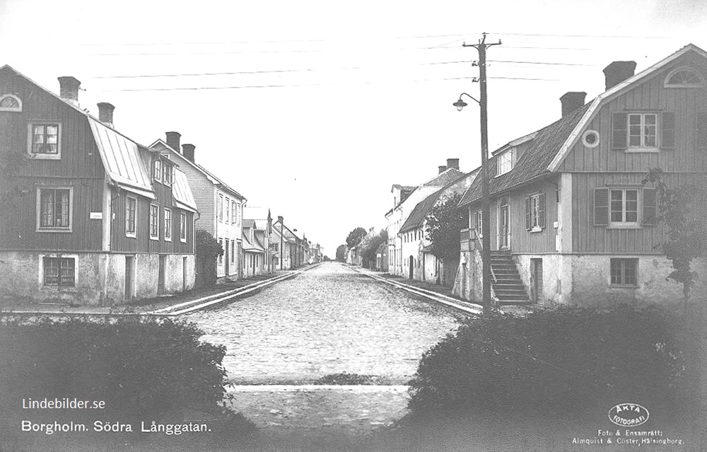 Borgholm. Södra Långgatan