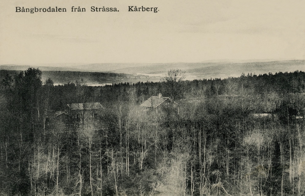 Bångbrodalen från Stråssa, Kårberg