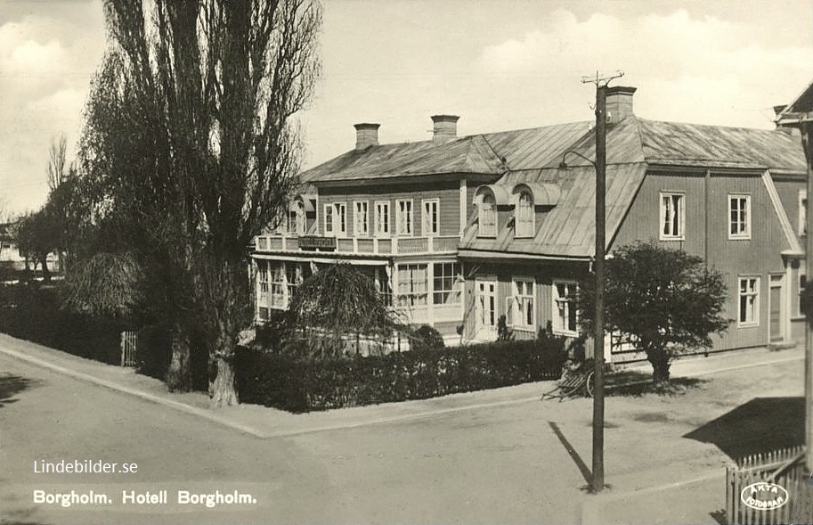 Öland, Borgholm. Hotell Borgholm