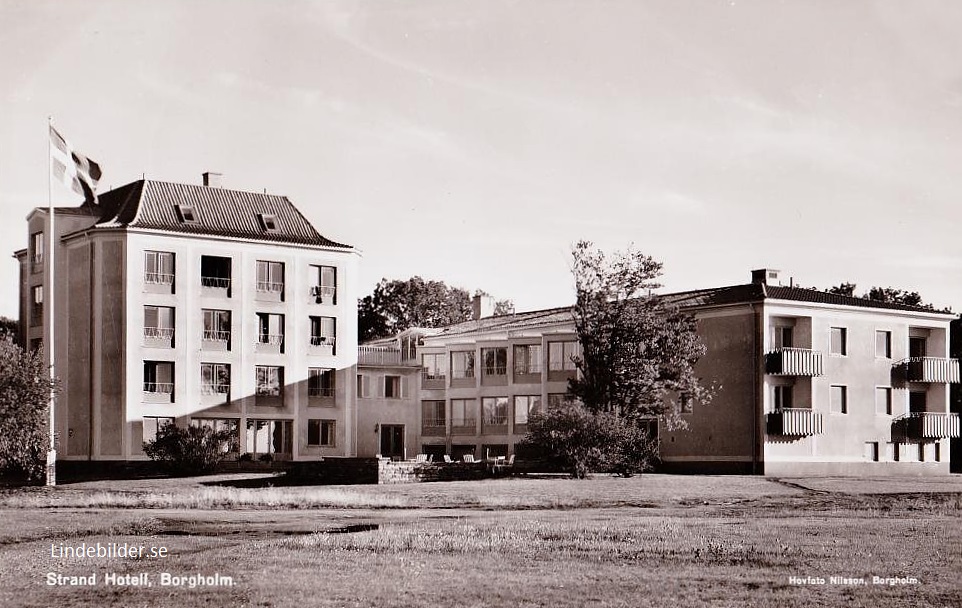 Öland, Strand Hotell, Borgholm