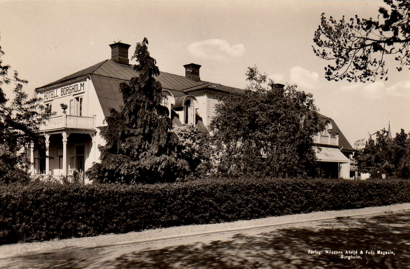 Öland, Borgholm Hotell 1943