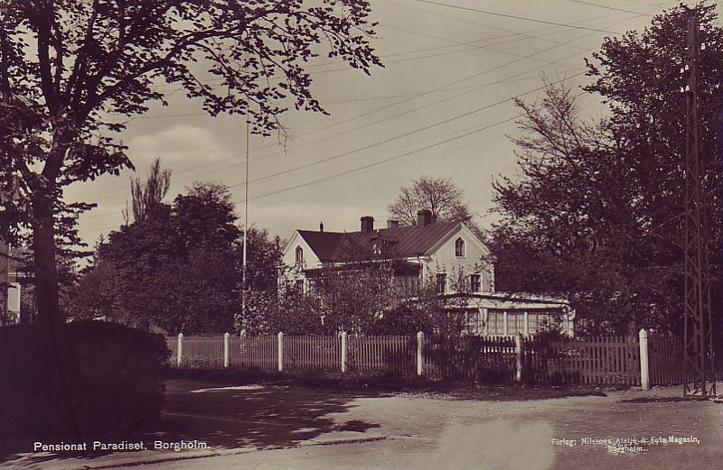 Öland, Borgholm Pensionat Paradiset 1945