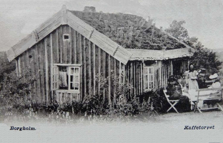 Öland , Borgholm Kaffetorpet 1902