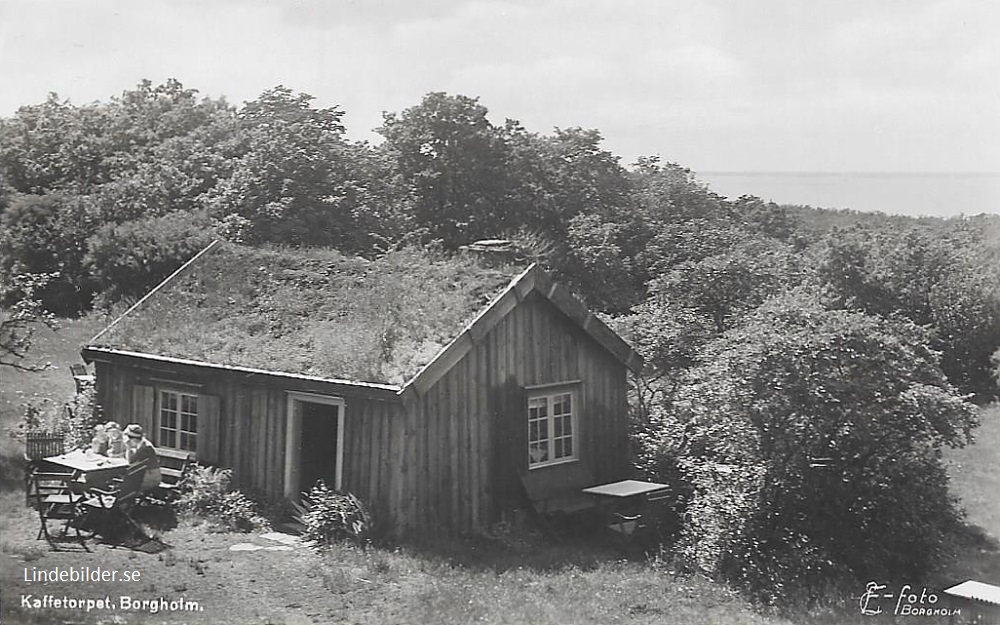 Öland, Kaffetorpet, Borgholm 1945