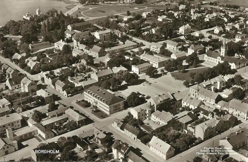 Öland, Borgholm Flygfoto