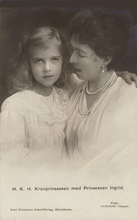 Ingrid med mamma Margaret