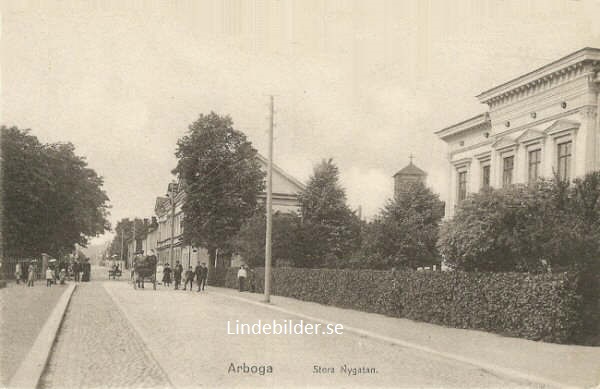 Arboga Stora Nygatan 1910