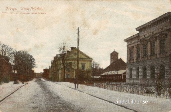 Arboga Stora Nygatan 1910