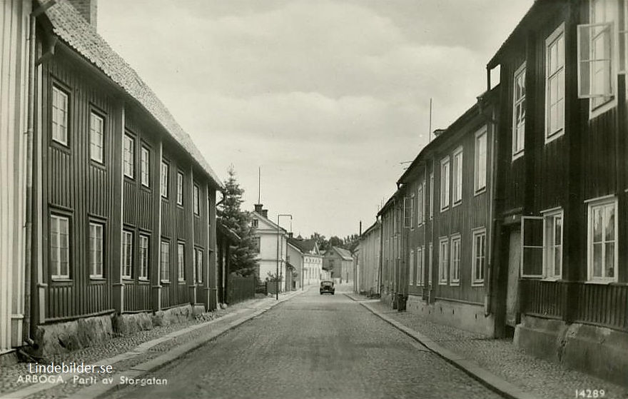 Arboga, Parti av Storgatan