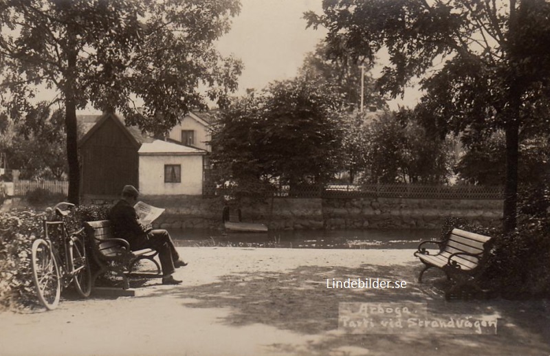 Arboga, Parti vid Strandvägen