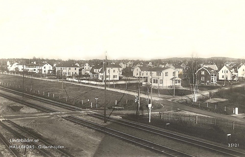 Hällefors, Gillershöjden 1950