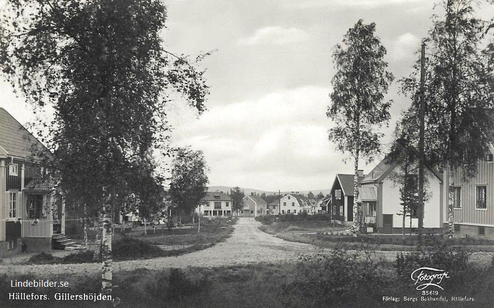 Hällefors, Gillershöjden 1941