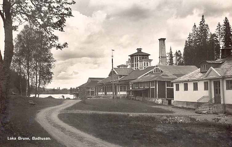 Hällefors, Loka Brunn, Badhusen