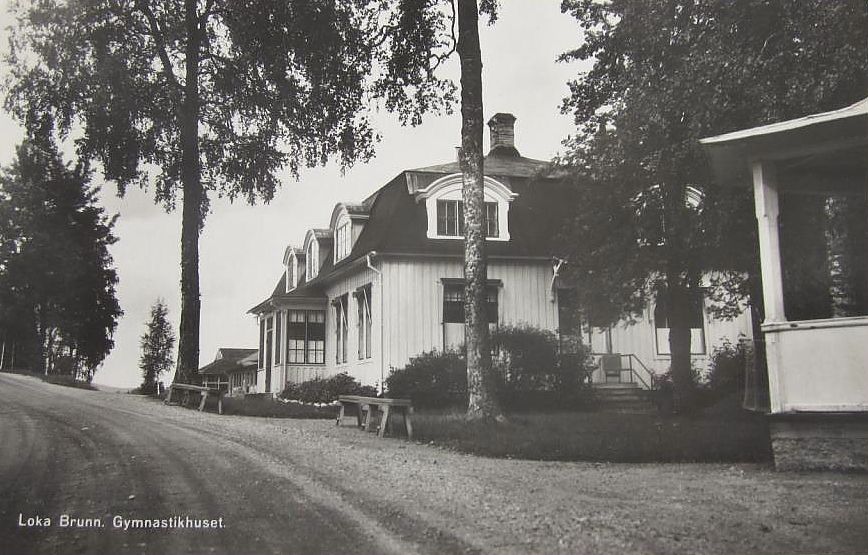 Hällefors, Loka Brunn, Gymnastikhuset