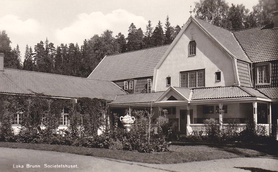 Hällefors. Loka Brunn, Societetshuset