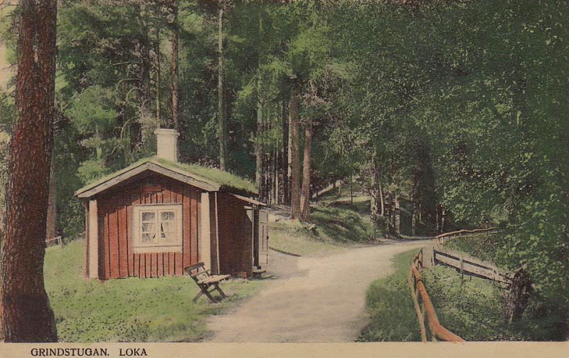 Hällefors. Loka grindstuga