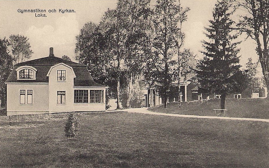 Hällefors, Gymnastiken och Kyrkan, Loka