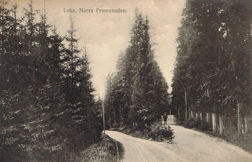 Hällefors, Loka, Norra Promenaden