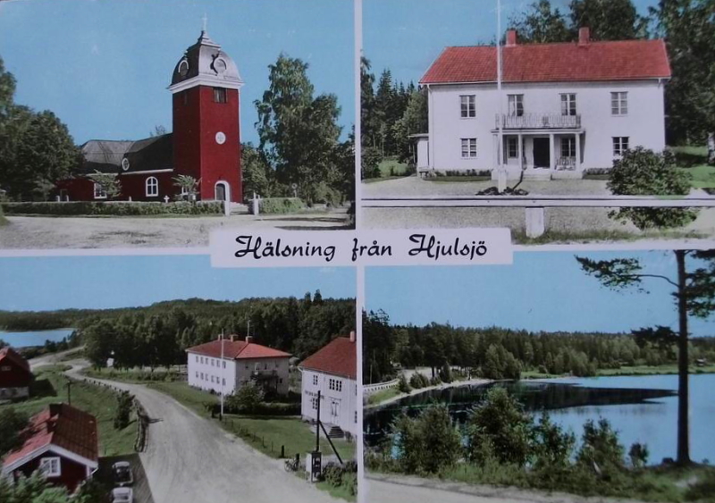 Hällefors, Hälsning från Hjulsjö