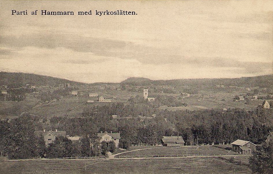 Hällefors, Parti af Hammarn med Kyrkoslätten