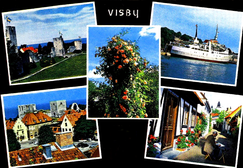 Gotland, Visby   Vykort