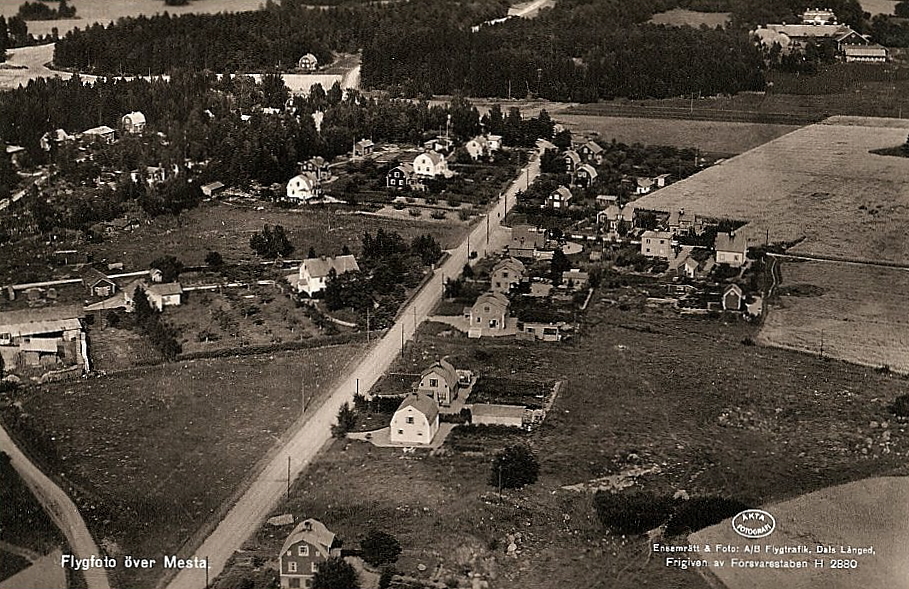 Eskilstuna, Flygfoto över Mesta