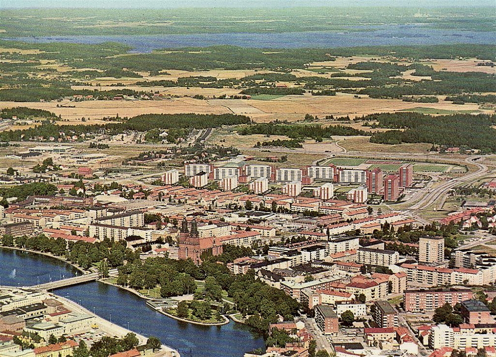 Eskilstuna, Flygfoto över Örbyområdet