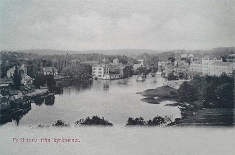 Eskilstuna från kyrktornet