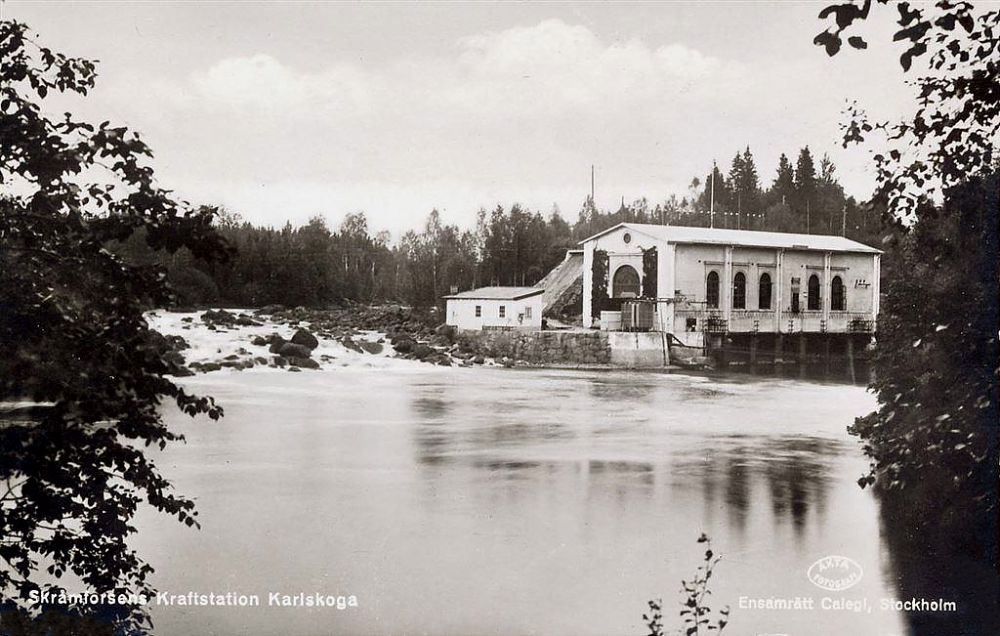 Karlskoga, Skråmforsens Kraftstation