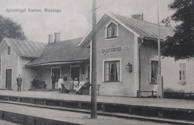 Karlskoga, Spjutbygds Station, Blekinge