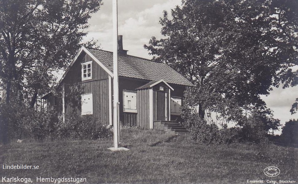 Karlskoga, Hembygdsstugan