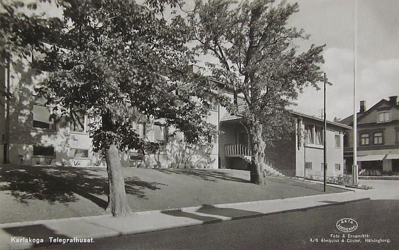 Karlskoga Telegrafhuset 1944