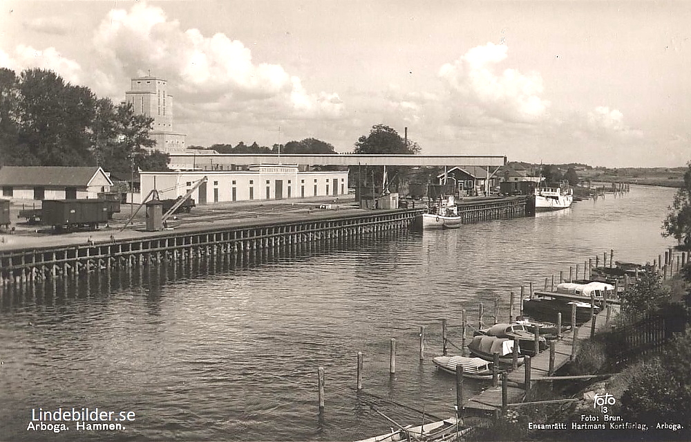 Arboga, Hamnen 1951