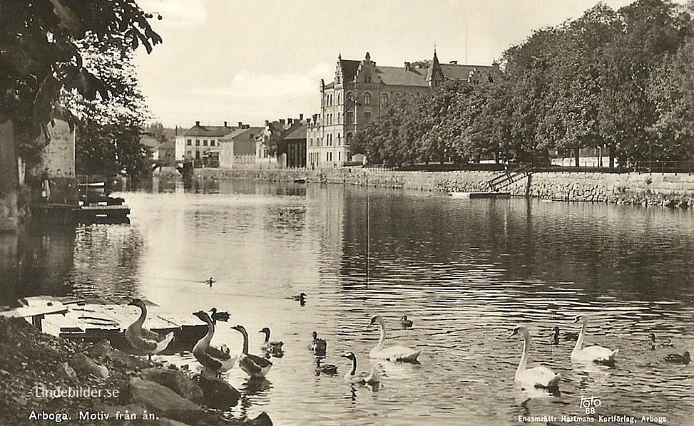 Arboga, Motiv från Ån