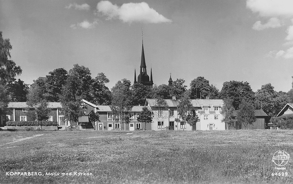 Kopparberg, Motiv med Kyrkan