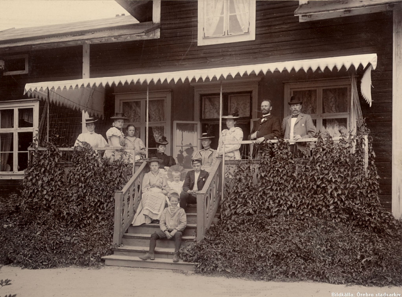 Kopparberg, Verandan på Clastorp 1896