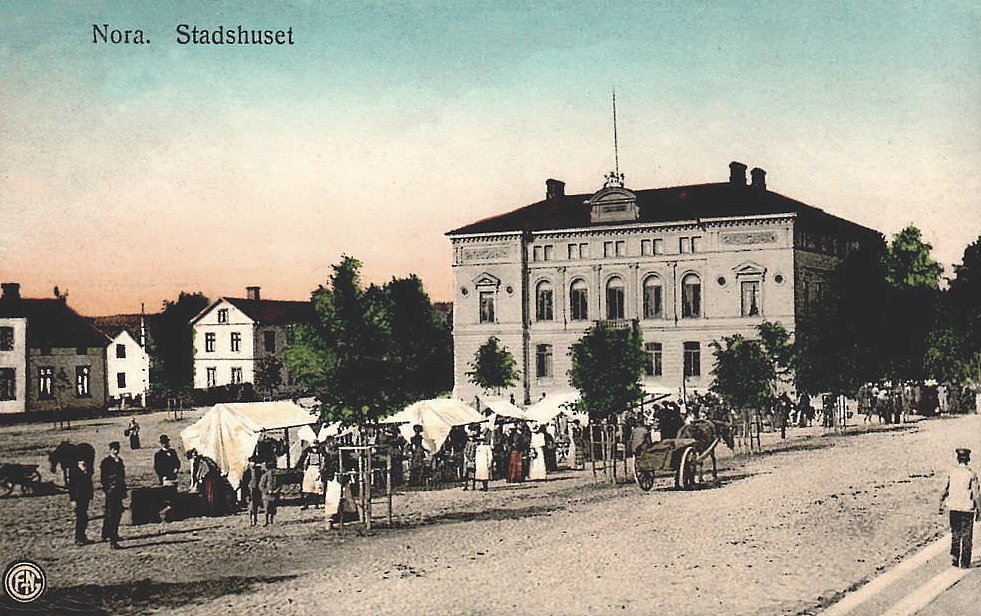 Nora Stadshuset 1910