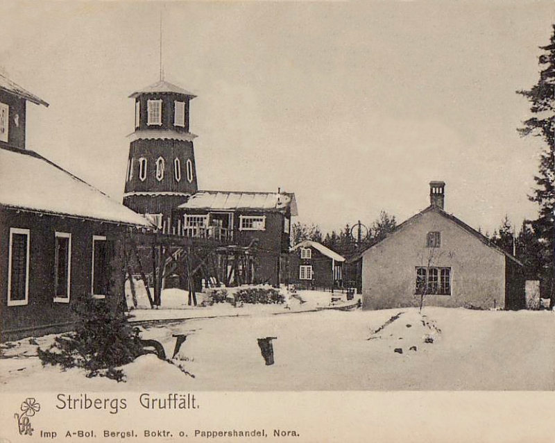 Nora, Stribergs Gruffält