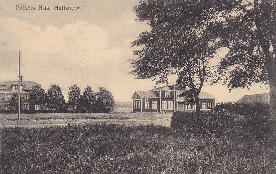Folkets Hus, Hallsberg 1915
