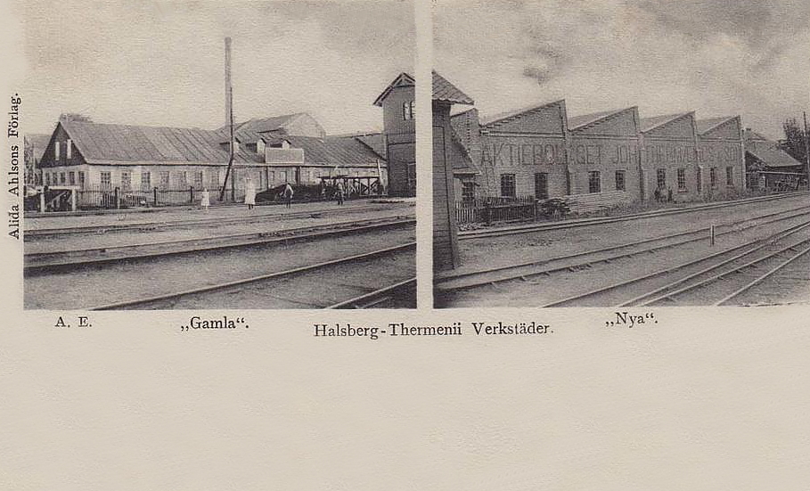 Hallsberg, Gamla, Halsberg, Thermenii Verkstäder, Nya