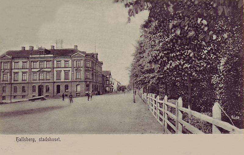 Hallsberg Stadshuset 1905