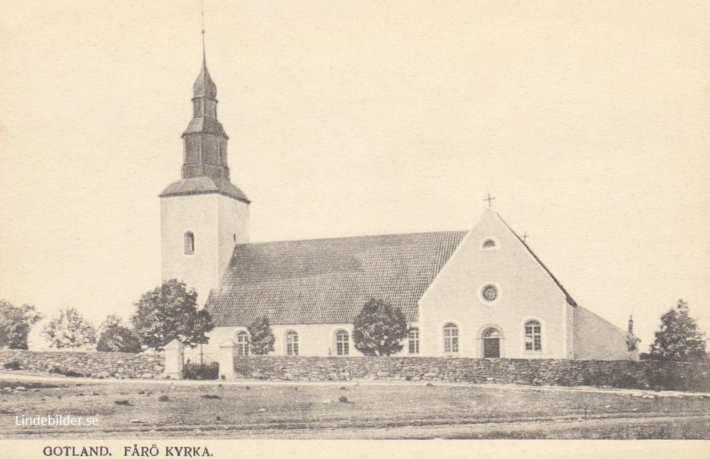 Gotland. Fårö Kyrka