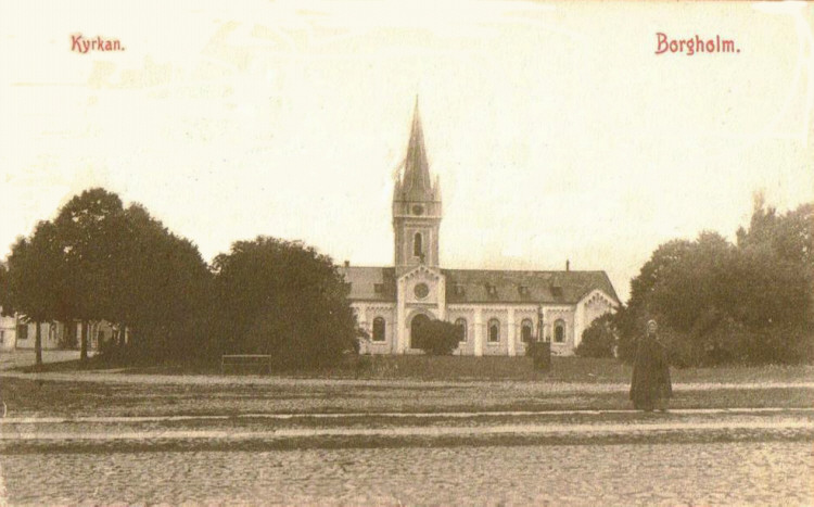 Öland, Borgholm Kyrka 1915