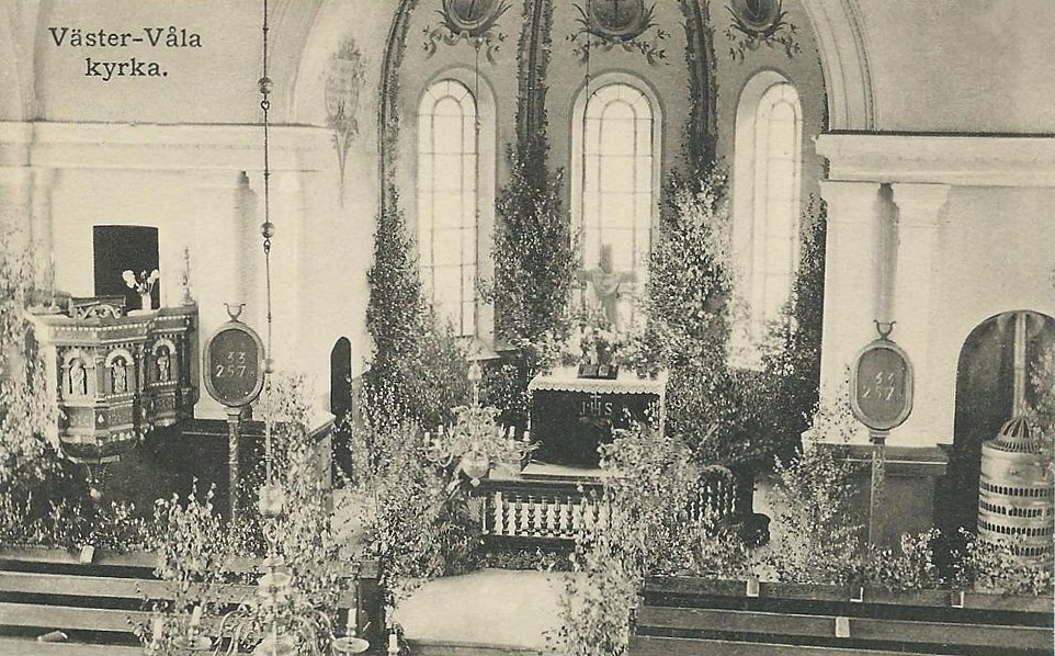 Fagersta, Ängelsberg, Väster-Våla Kyrka 1920