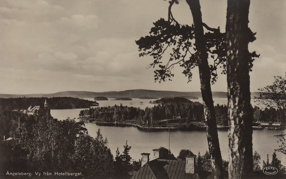 Fagersta, Ängelsberg, Vy från Hotellberget