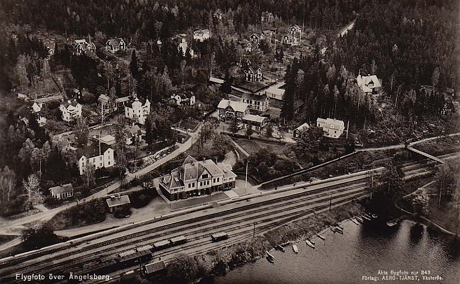 Fagersta, Flygfoto över Ängelsberg