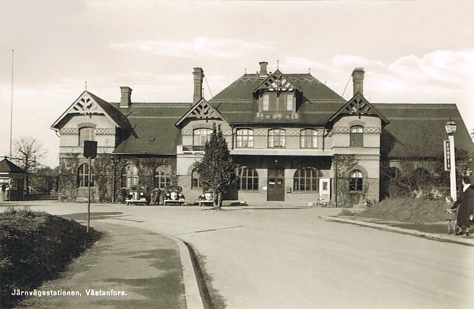 Fagersta, Västanfors, Järnvägsstationen