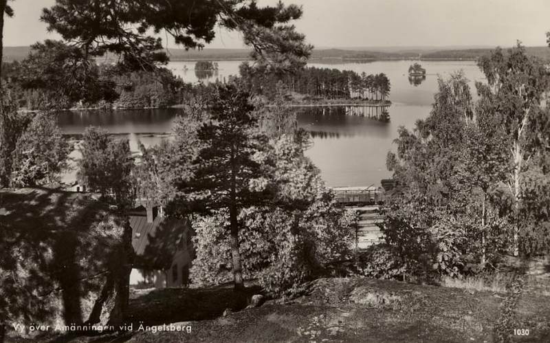 Fagersta, Vy över Åmänningen vid Ängelsberg