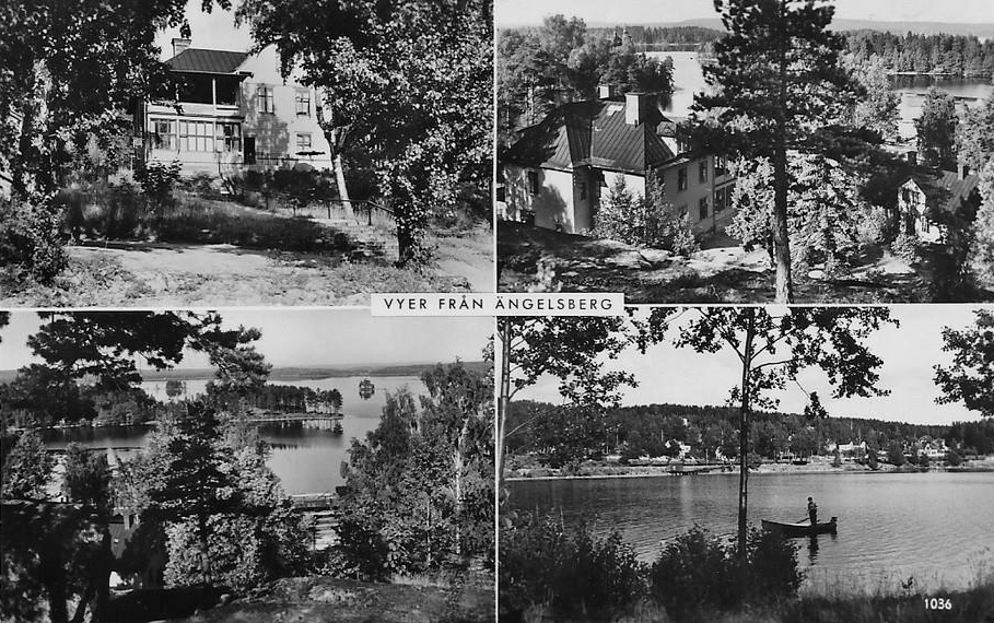Fagersta, Vyer från Ängelsberg 1955