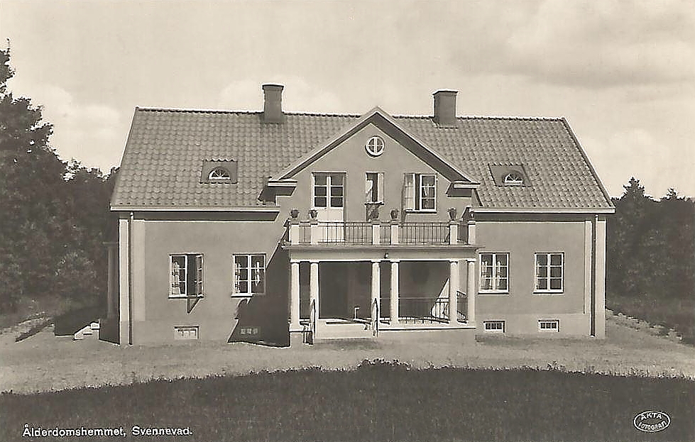 Hallsberg, Ålderdomshemmet, Svennevad